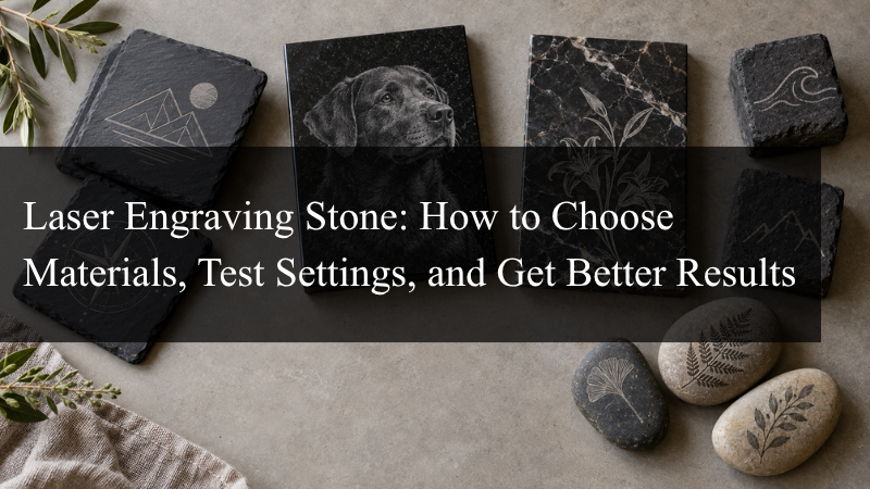 Laser Engraving Stone: How to Choose Materials, Test Settings, and Get Better Results