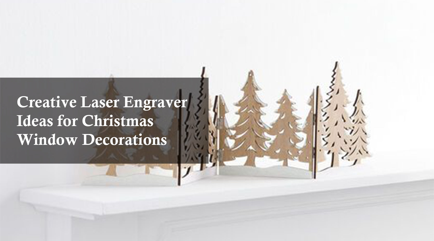 Creative Laser Engraver Ideas for Christmas Window Decorations