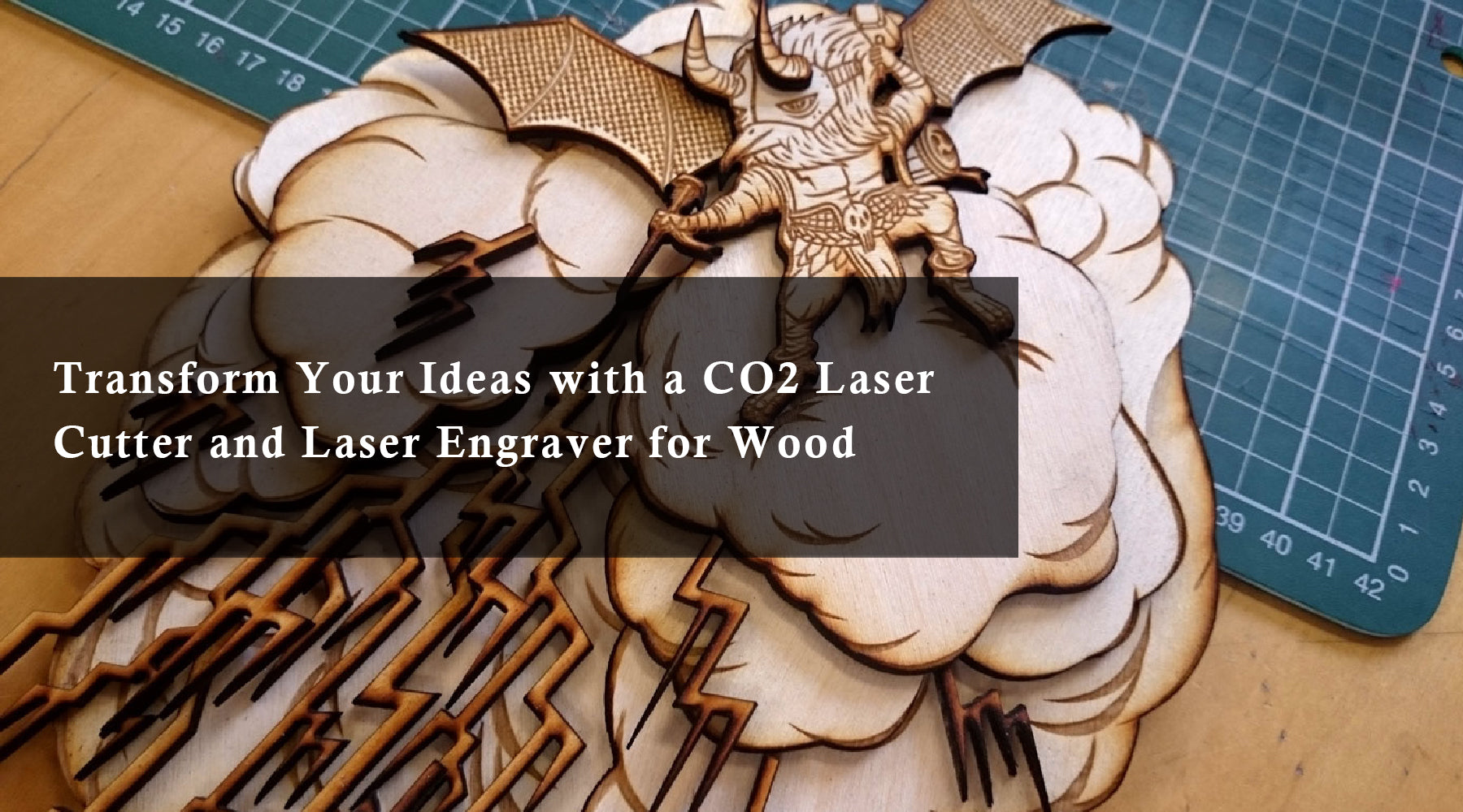 Transform Your Ideas with a CO2 Laser Cutter and Laser Engraver for Wood