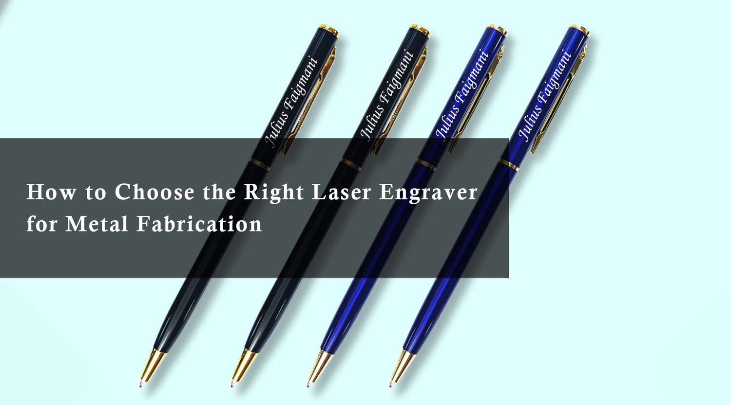 How to Choose the Right Laser Engraver for Metal Fabrication
