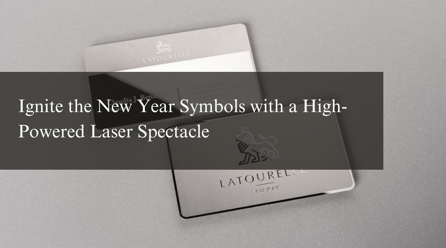 Ignite the New Year Symbols with a High-Powered Laser Spectacle
