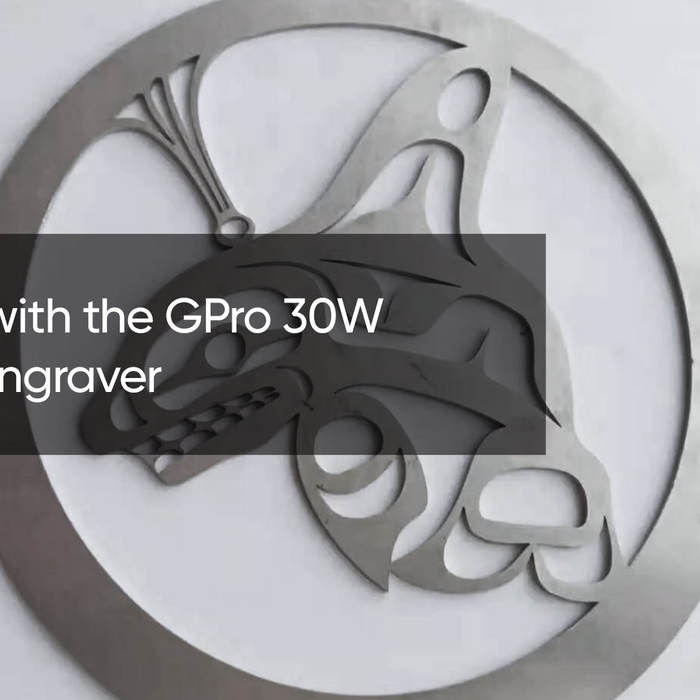 Build Bold with the GPro 30W Smartline Engraver