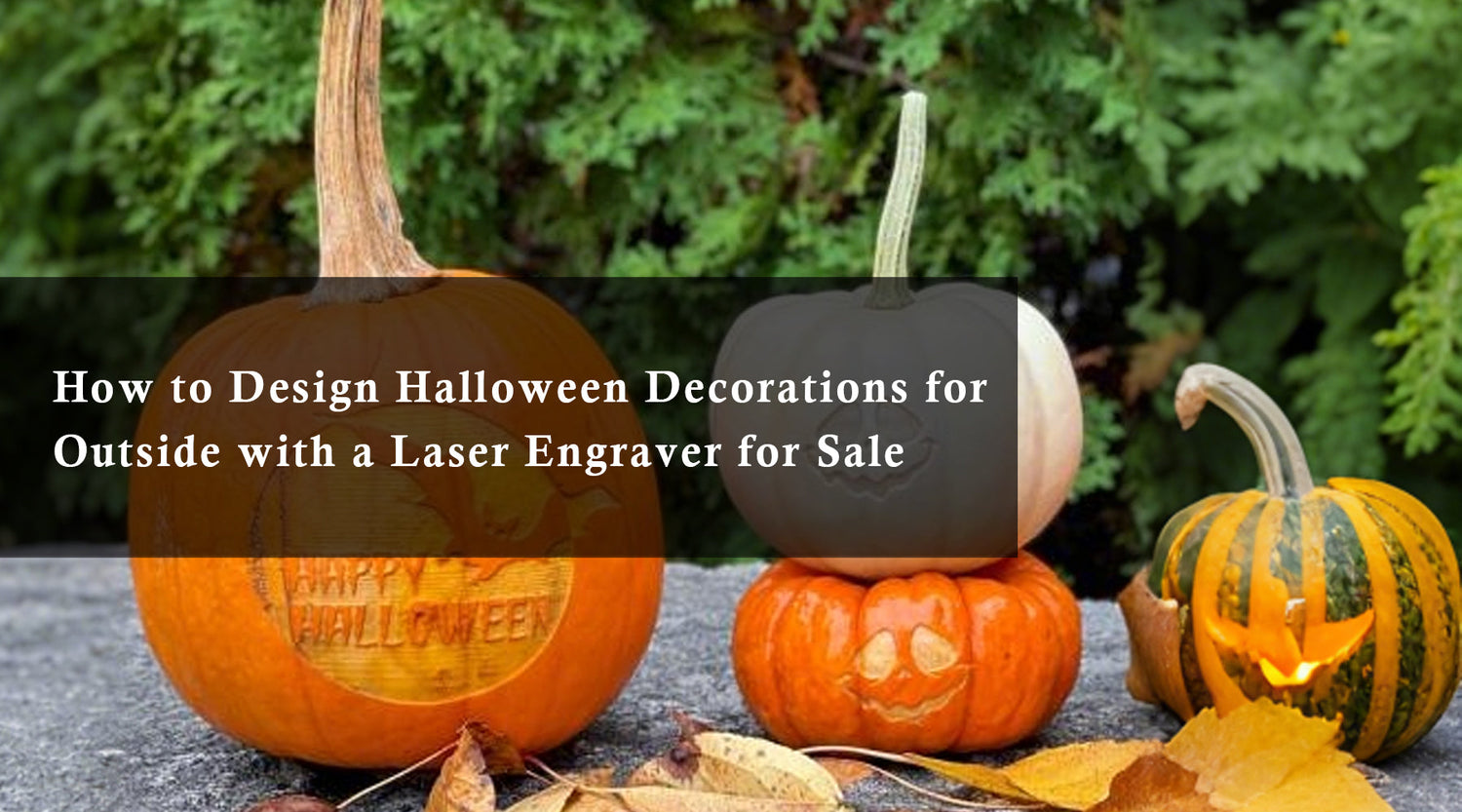 How to Design Halloween Decorations for Outside with a Laser Engraver for Sale