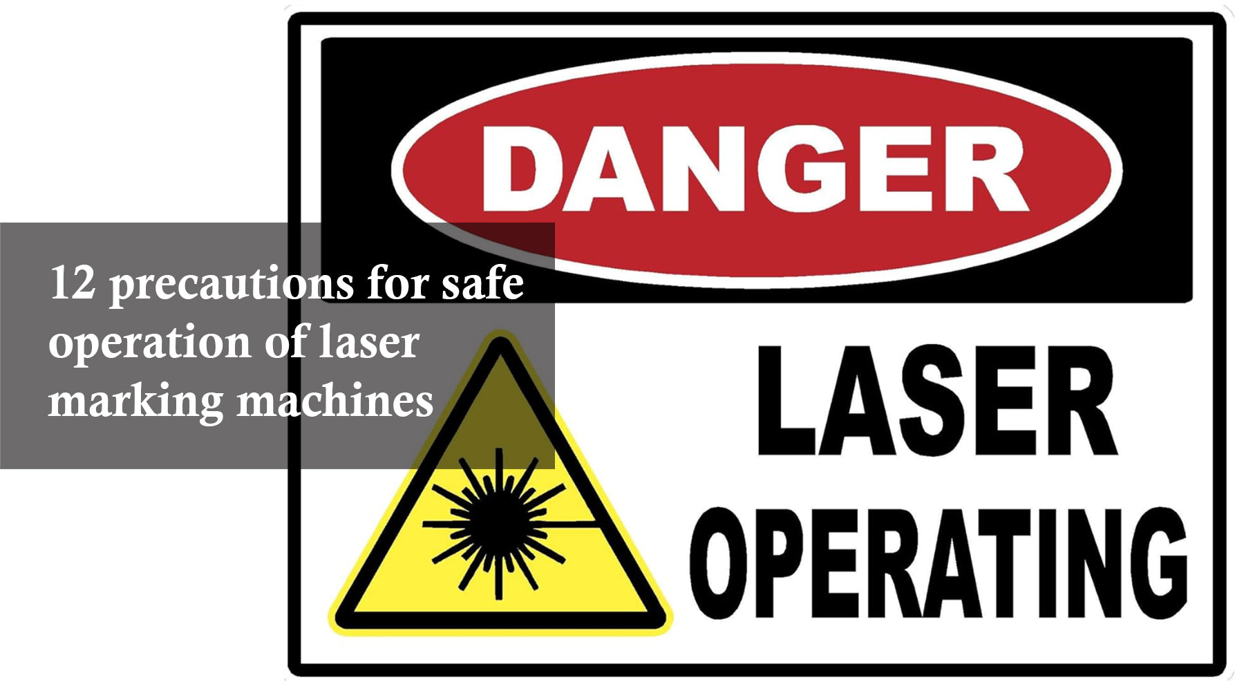 12 precautions for safe operation of laser marking machines