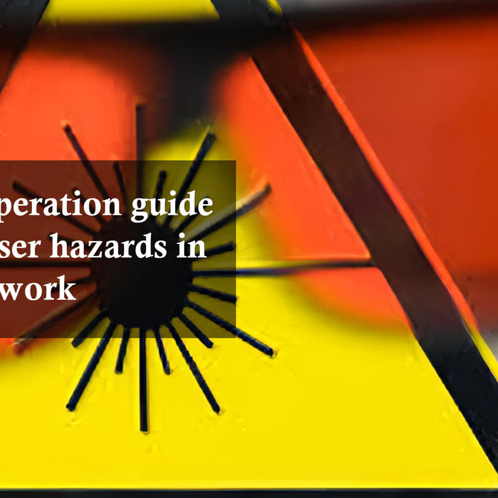 A Safety operation guide to avoid laser hazards in engraving work