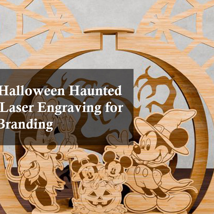 Creating a Halloween Haunted Maze with Laser Engraving for Corporate Branding