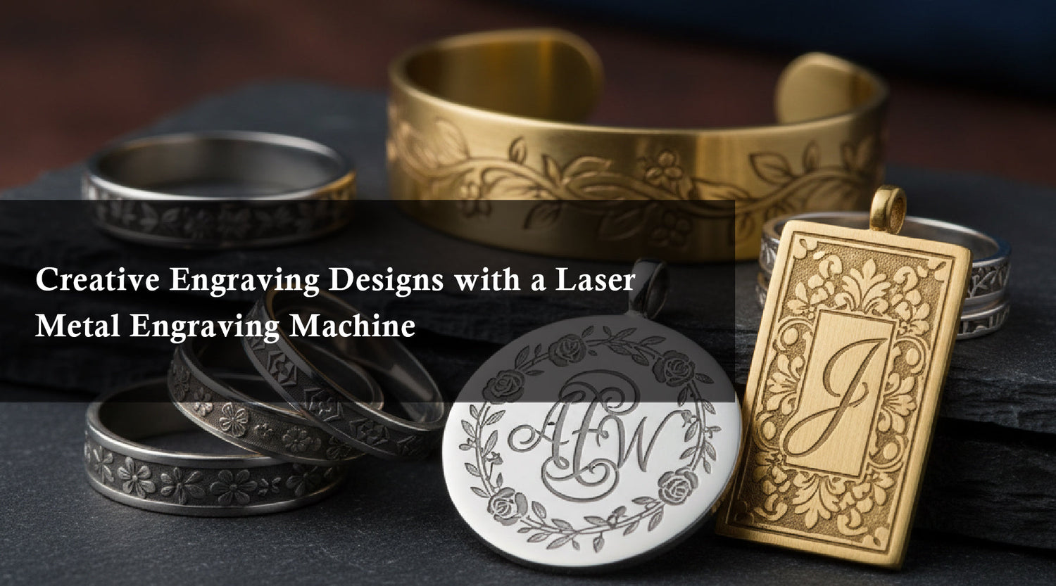 Creative Engraving Designs with a Laser Metal Engraving Machine