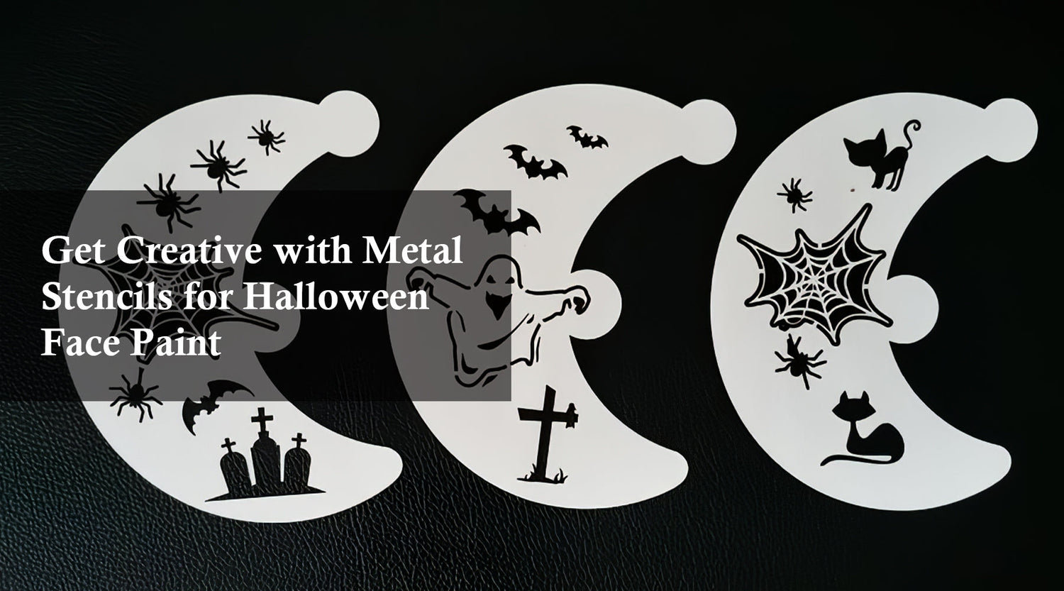 Get Creative with Metal Stencils for Halloween Face Paint