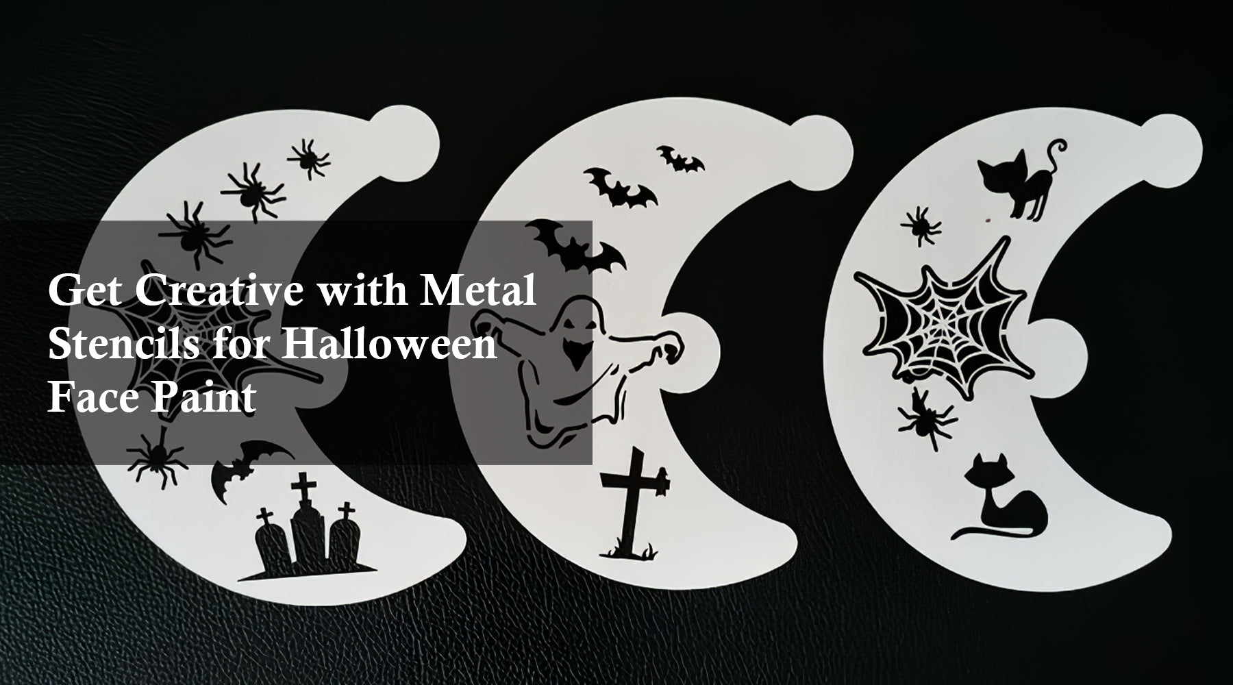 Get Creative with Metal Stencils for Halloween Face Paint