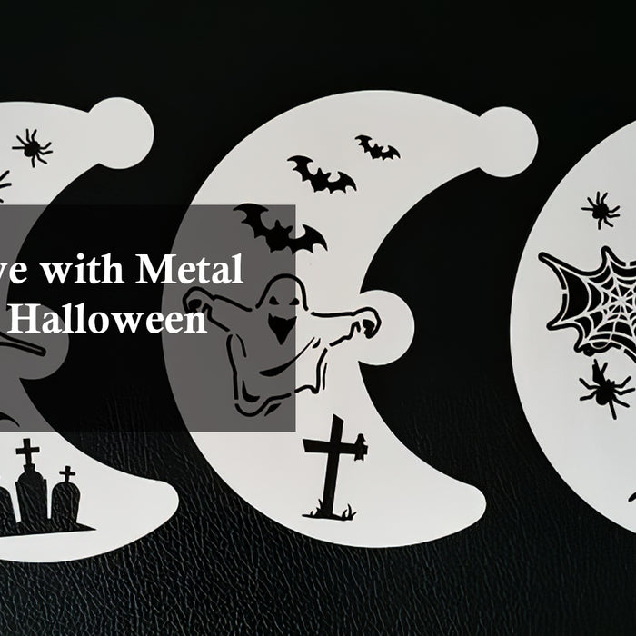 Get Creative with Metal Stencils for Halloween Face Paint