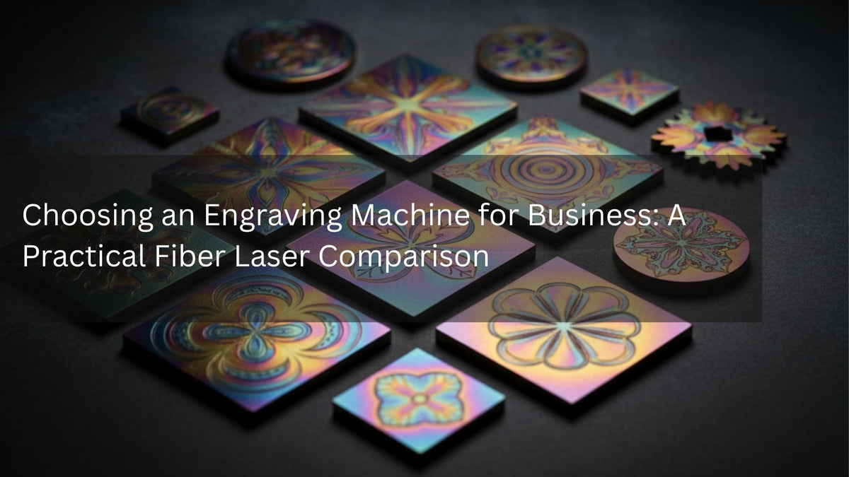 Choosing an Engraving Machine for Business: A Practical Fiber Laser Comparison