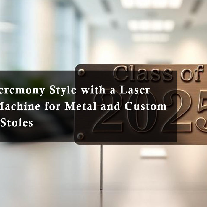 Elevating Ceremony Style with a Laser Engraving Machine for Metal and Custom Graduation Stoles