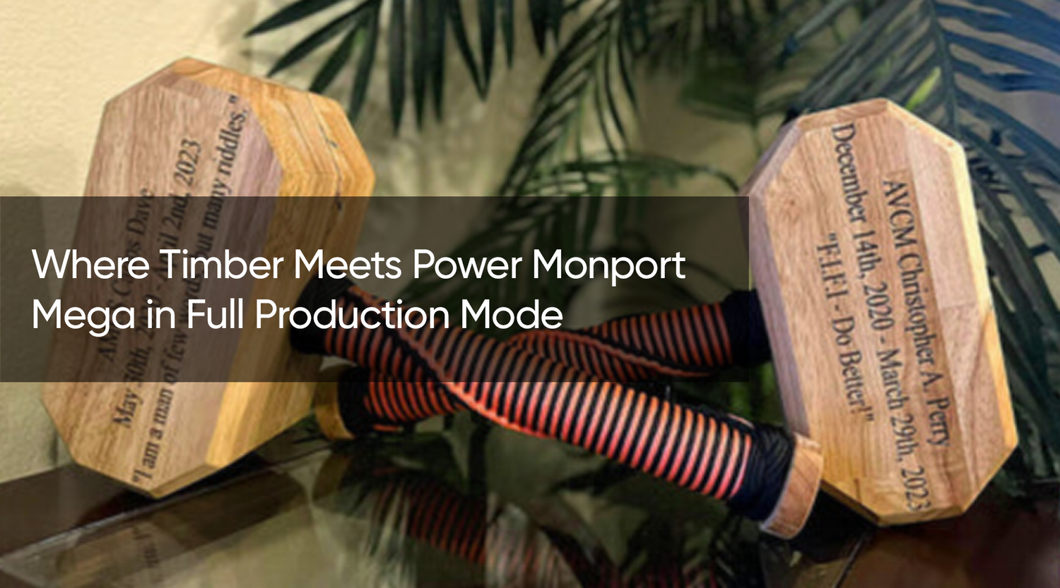 Where Timber Meets Power: Monport Mega in Full Production Mode