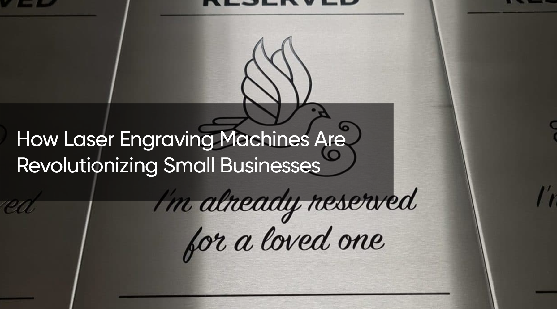 How Laser Engraving Machines Are Revolutionizing Small Businesses