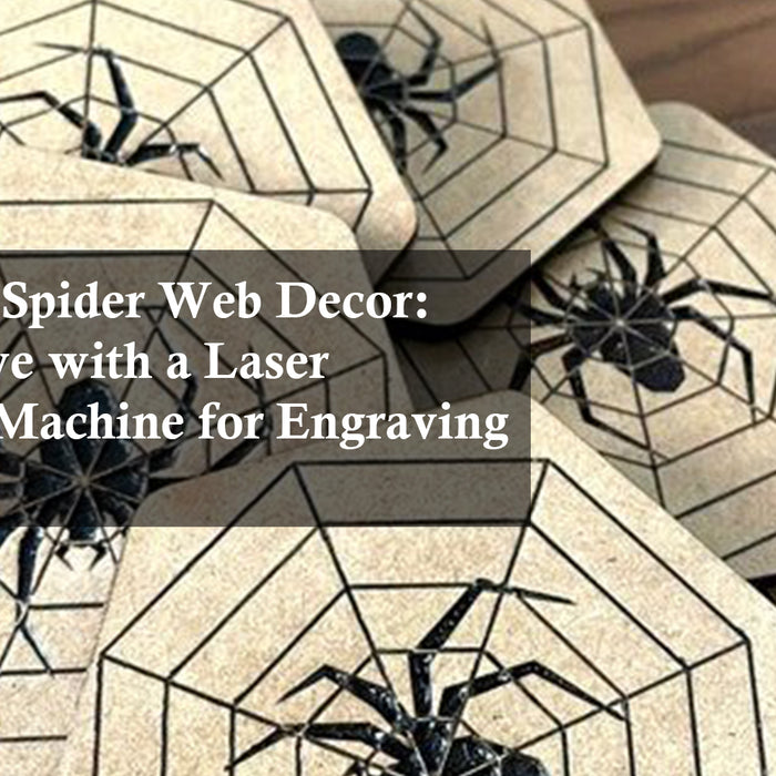 Halloween Spider Web Decor: Get Creative with a Laser Engraving Machine for Engraving Car Parts