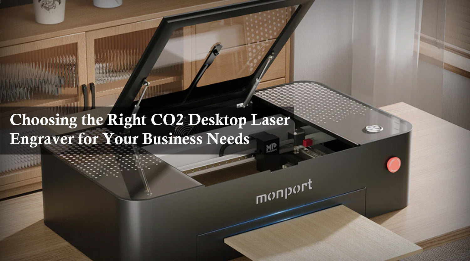 Choosing the Right CO2 Desktop Laser Engraver for Your Business Needs