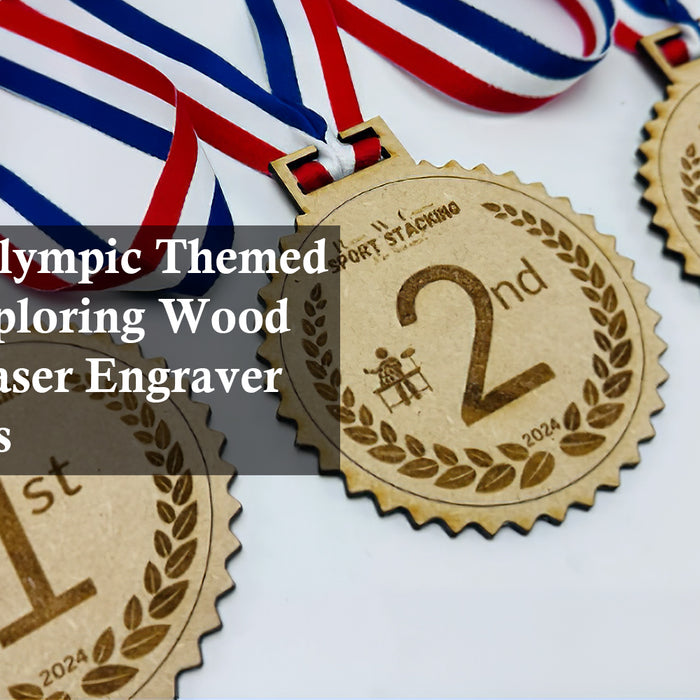 Summer Olympic Themed Crafts: Exploring Wood Burning Laser Engraver Techniques