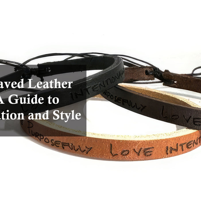 Laser Engraved Leather Bracelets: A Guide to Personalization and Style