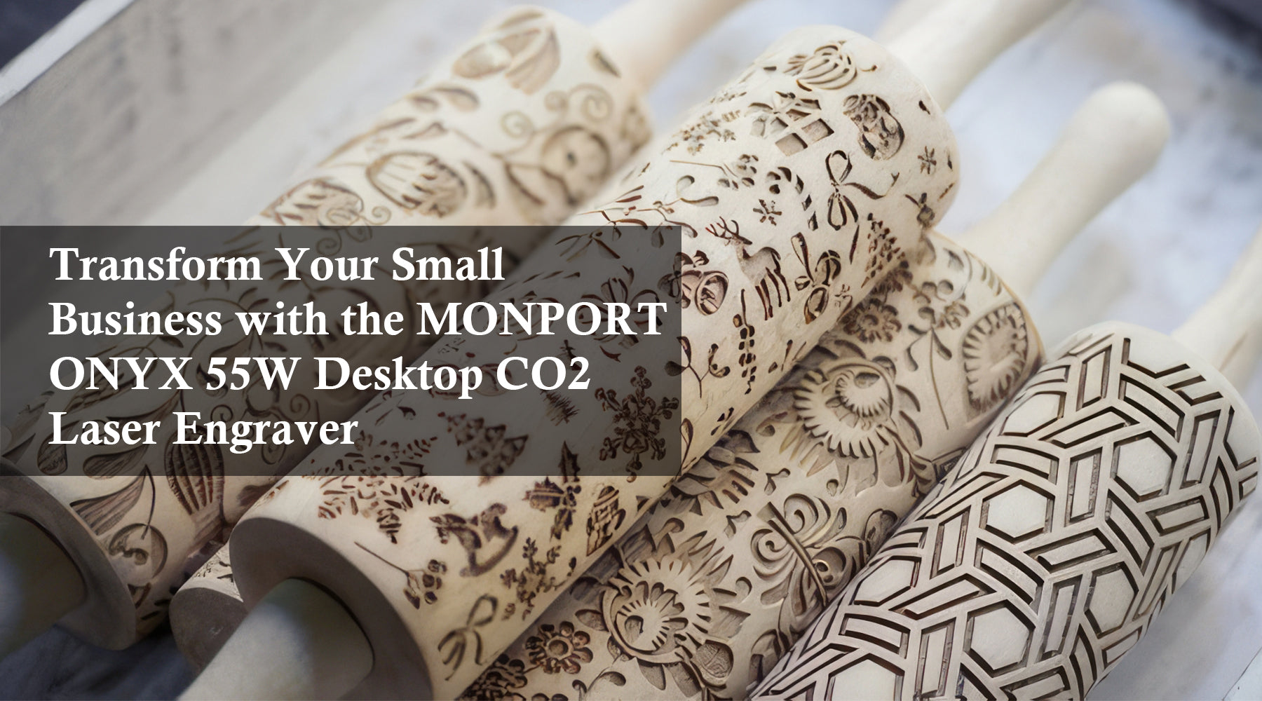 Transform Your Small Business with the MONPORT ONYX 55W Desktop CO2 Laser Engraver