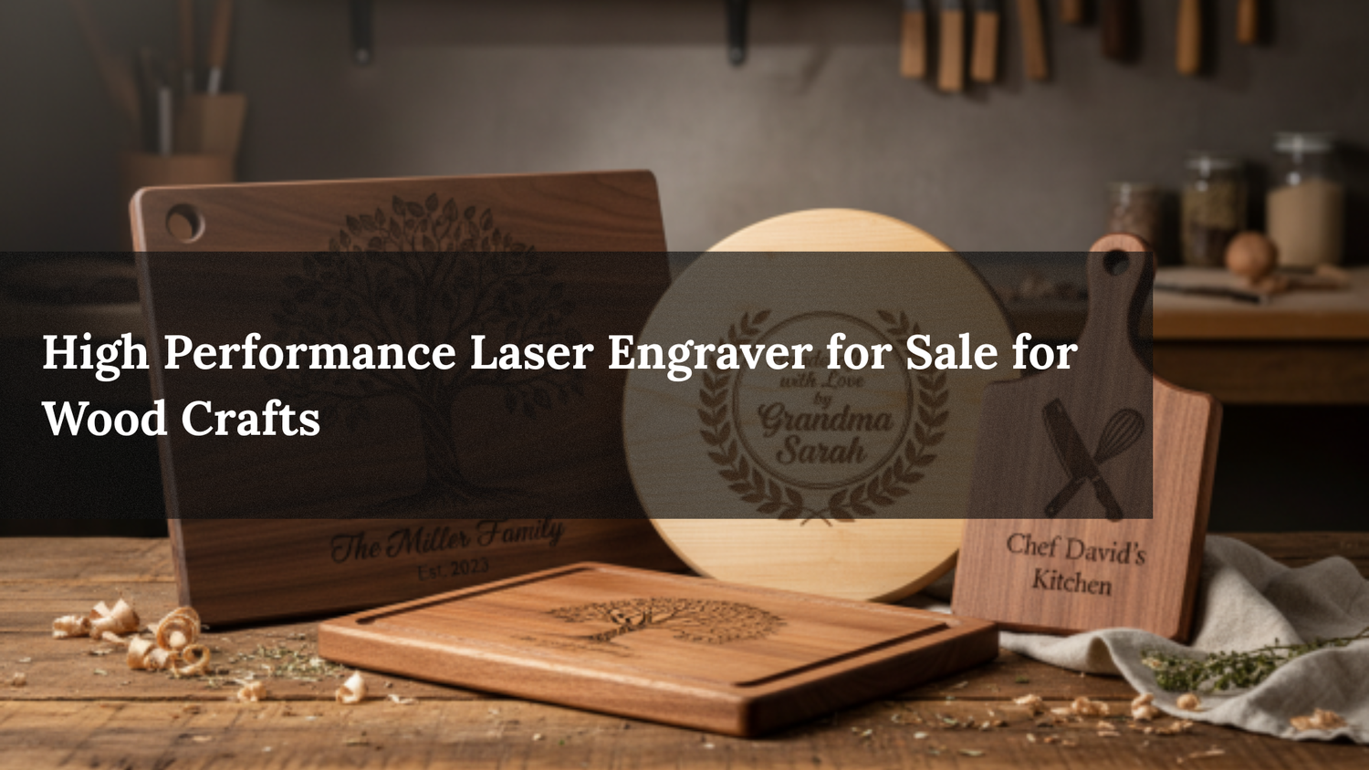 High Performance Laser Engraver for Sale for Wood Crafts