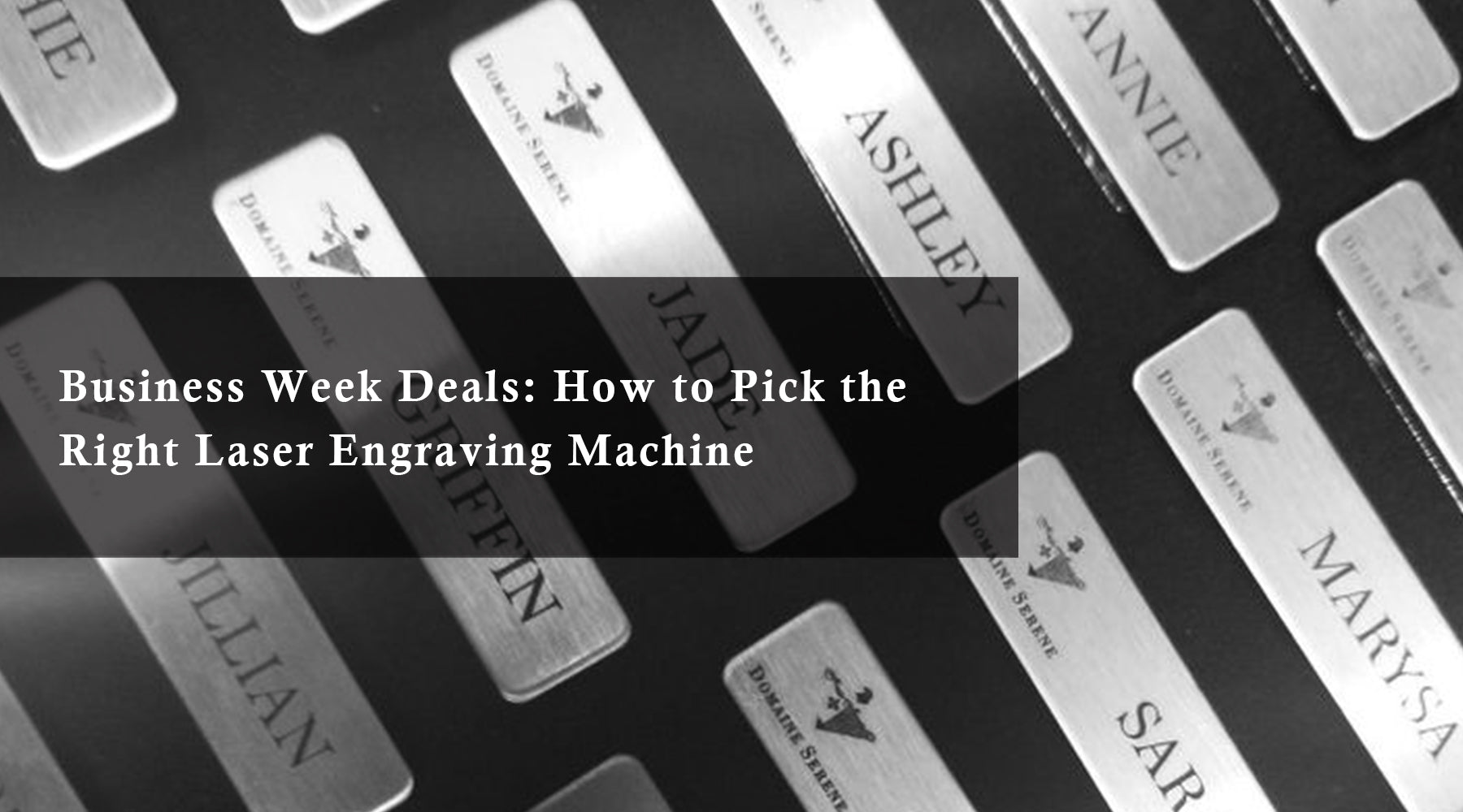 Business Week Deals: How to Pick the Right Laser Engraving Machine