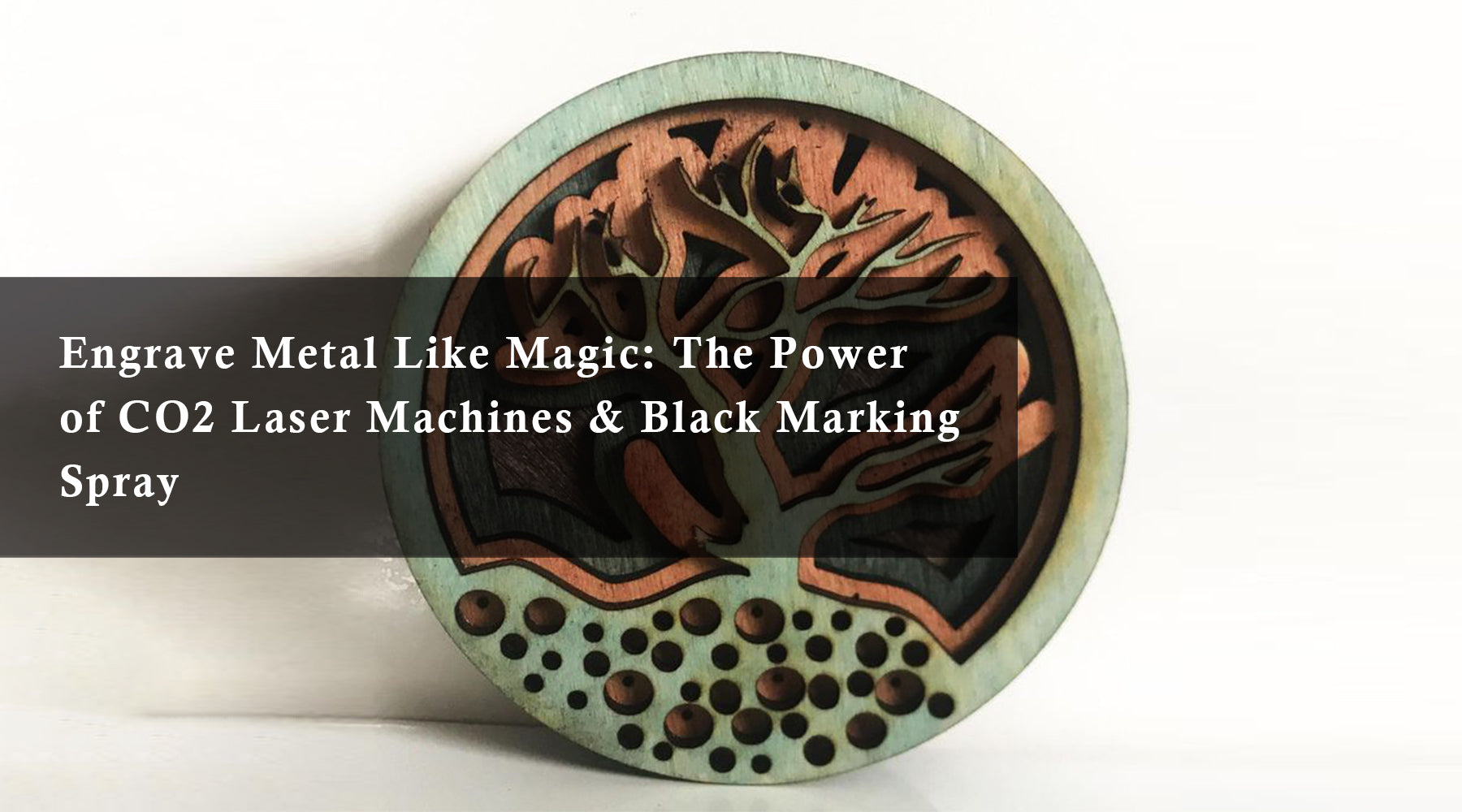 Engrave Metal Like Magic: The Power of CO2 Laser Machines & Black Marking Spray