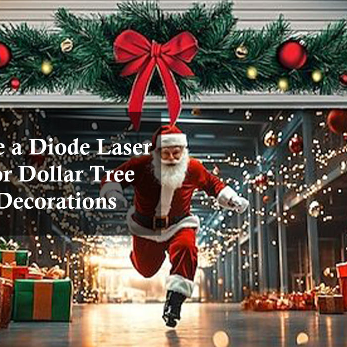 Transform Your Holiday Decor with Acrylic Laser Engraving and Creative Garage Door Christmas Decorations