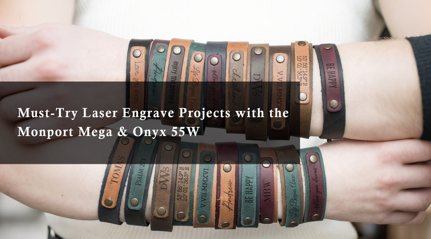 Must-Try Laser Engrave Projects with the Monport Mega & Onyx 55W