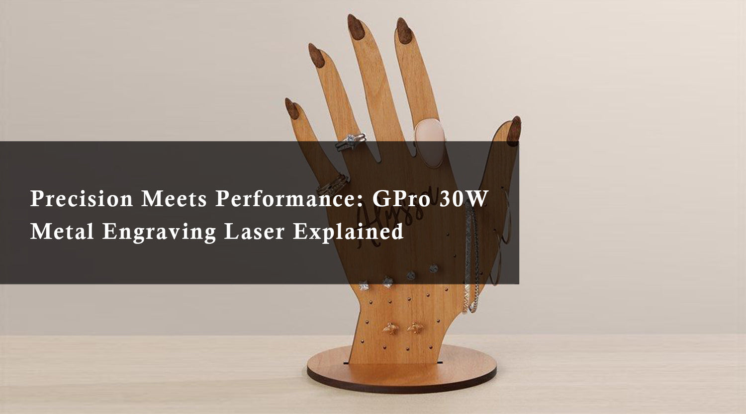 Precision Meets Performance: GPro 30W Metal Engraving Laser Explained