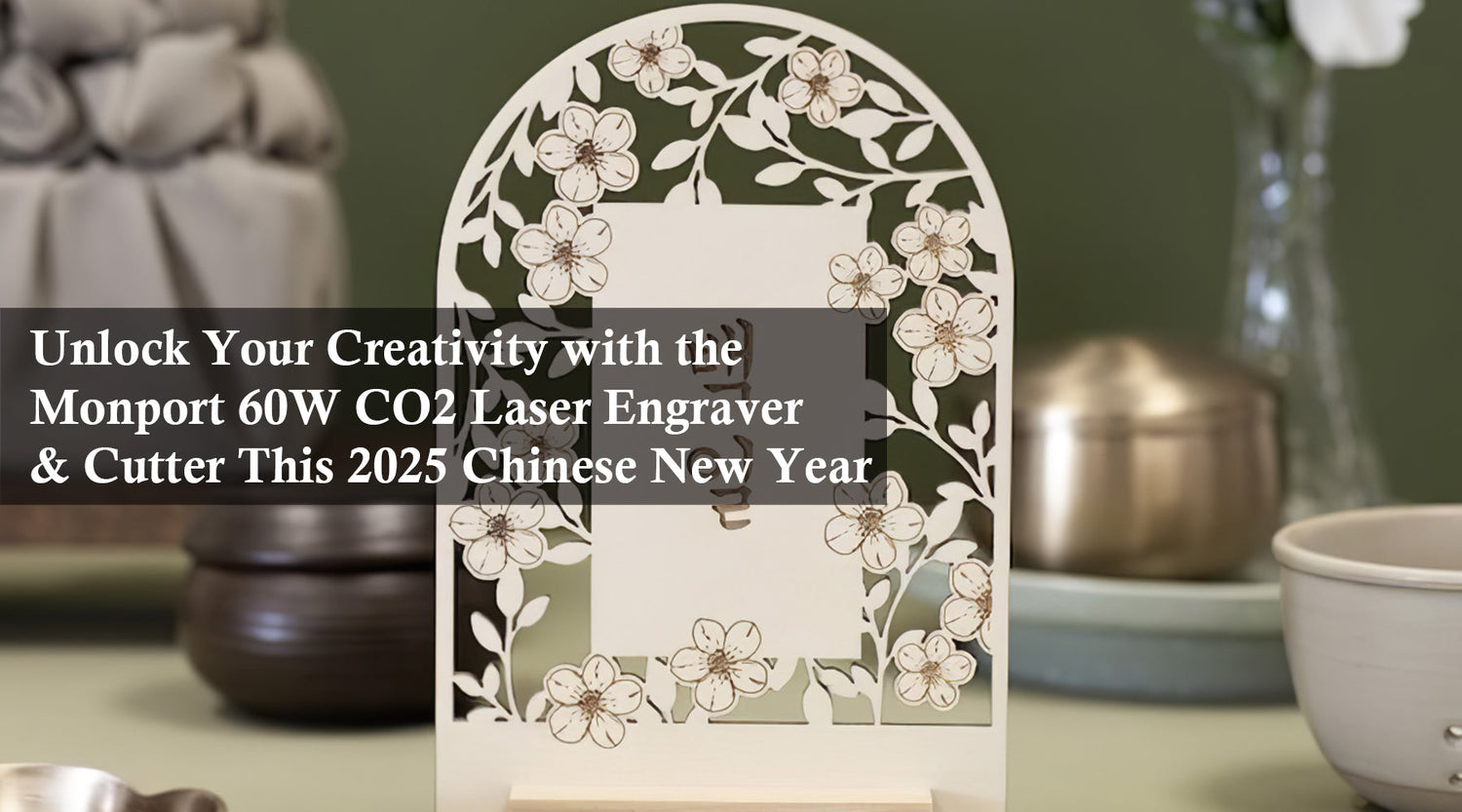 Unlock Your Creativity with the Monport 60W CO2 Laser Engraver & Cutter This 2025 Chinese New Year