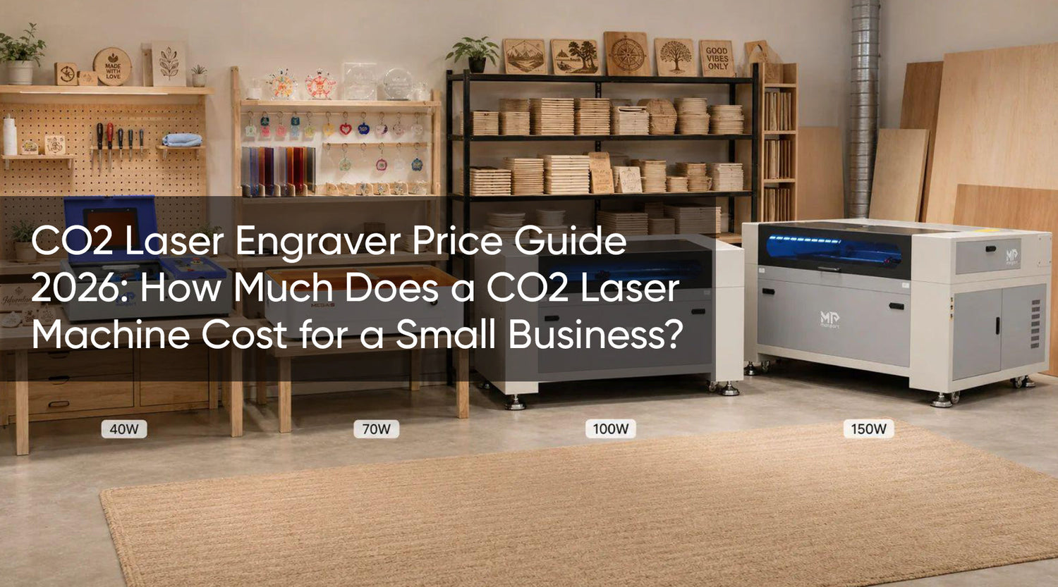 CO2 Laser Engraver Price Guide 2026: How Much Does a CO2 Laser Machine Cost for a Small Business?