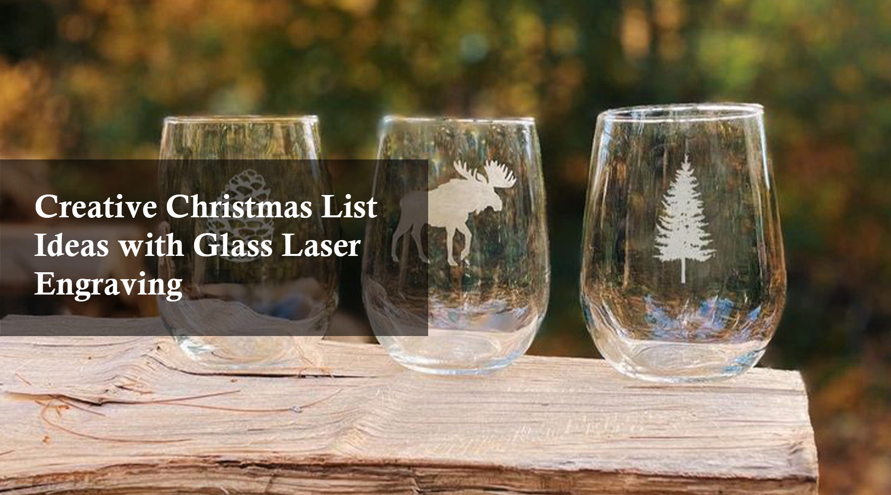 Creative Christmas List Ideas with Glass Laser Engraving