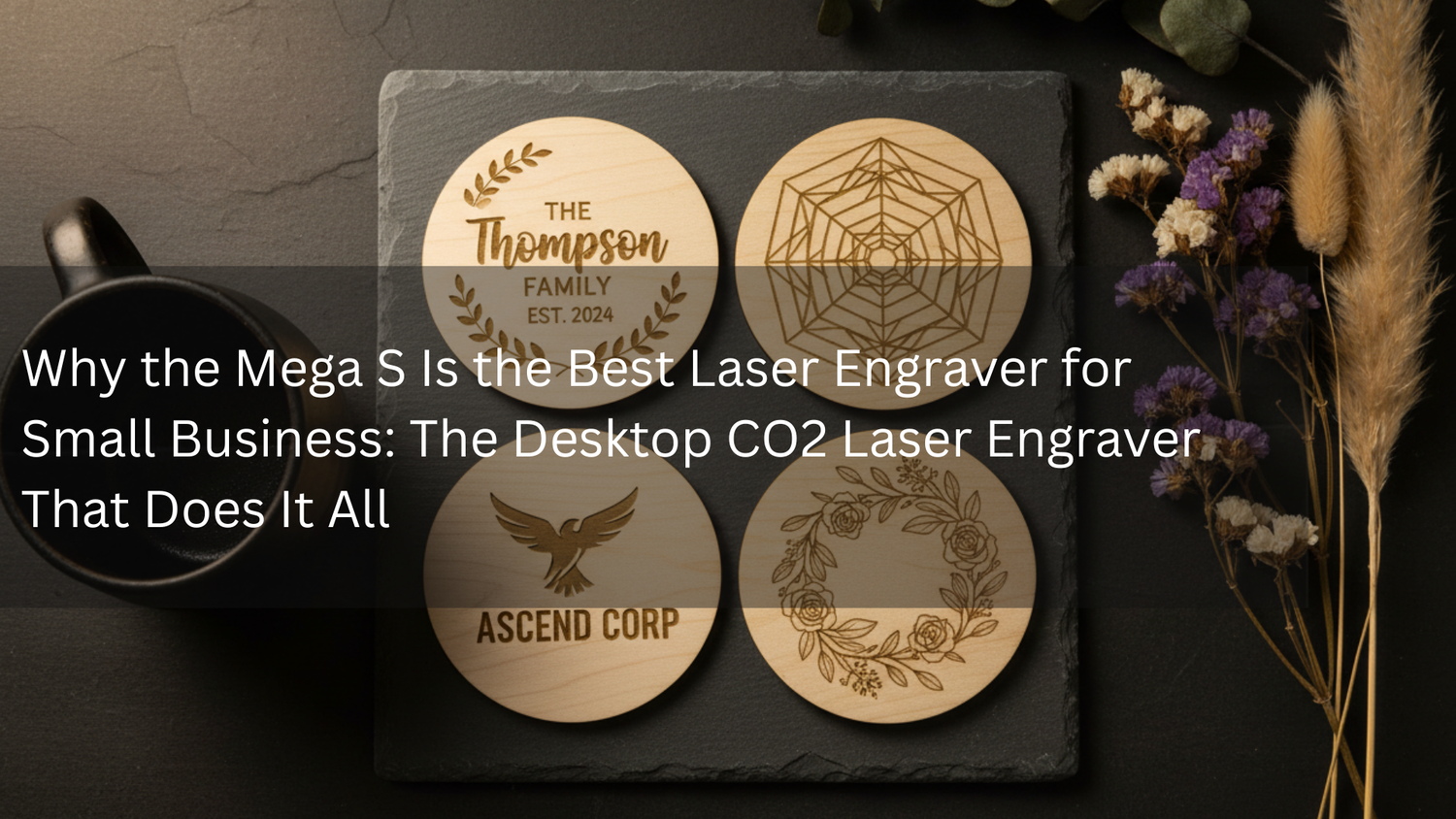 Why the Mega S Is the Best Laser Engraver for Small Business: The Desktop CO2 Laser Engraver That Does It All