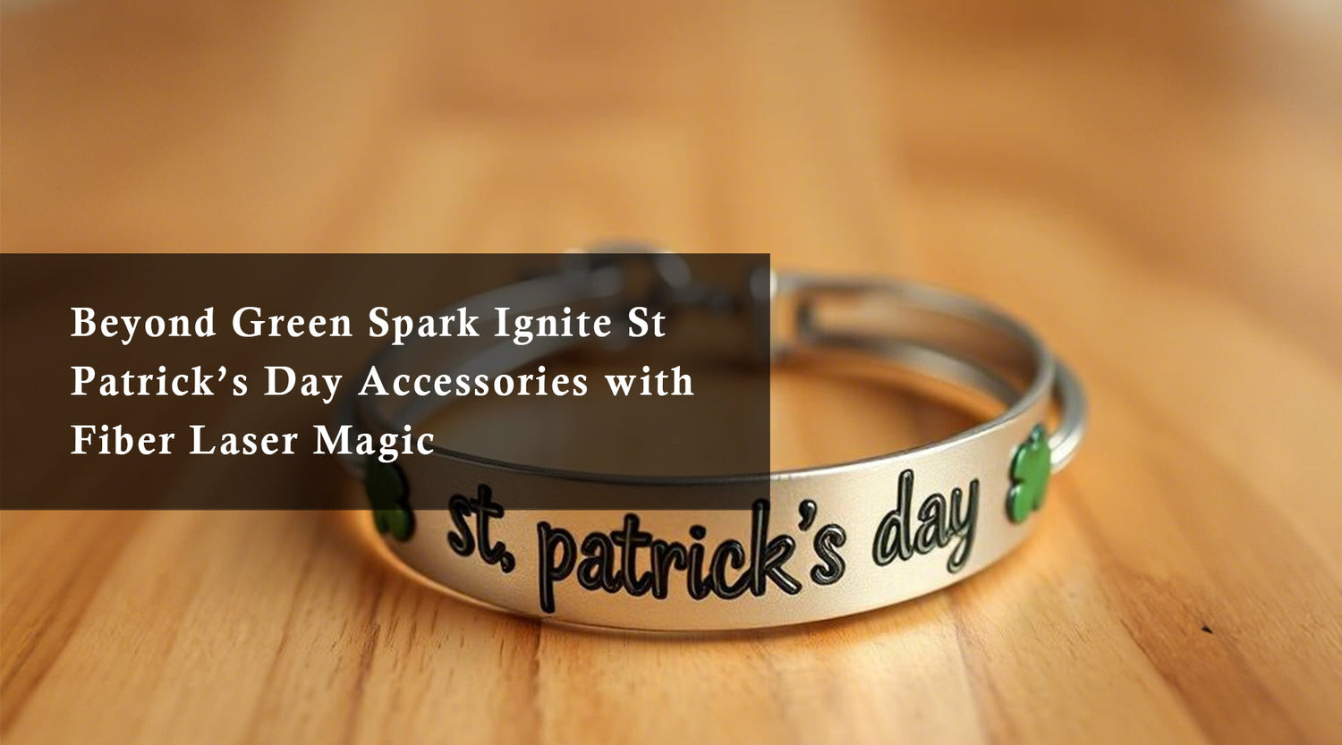 Beyond Green Spark Ignite St Patrick’s Day Accessories with Fiber Laser Magic