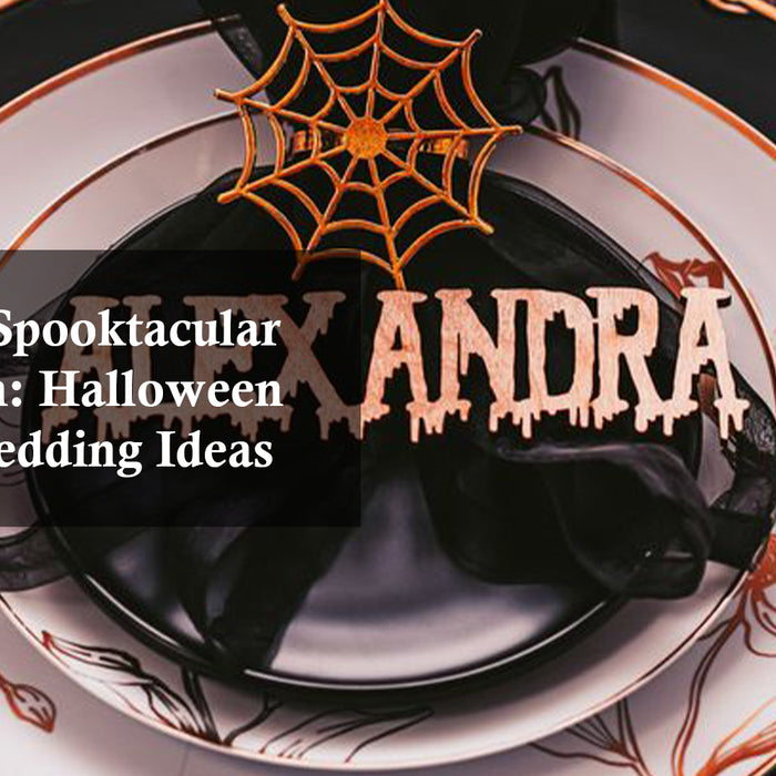 Crafting a Spooktacular Celebration: Halloween Themed Wedding Ideas