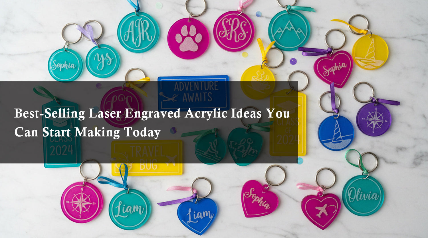 Best-Selling Laser Engraved Acrylic Ideas You Can Start Making Today
