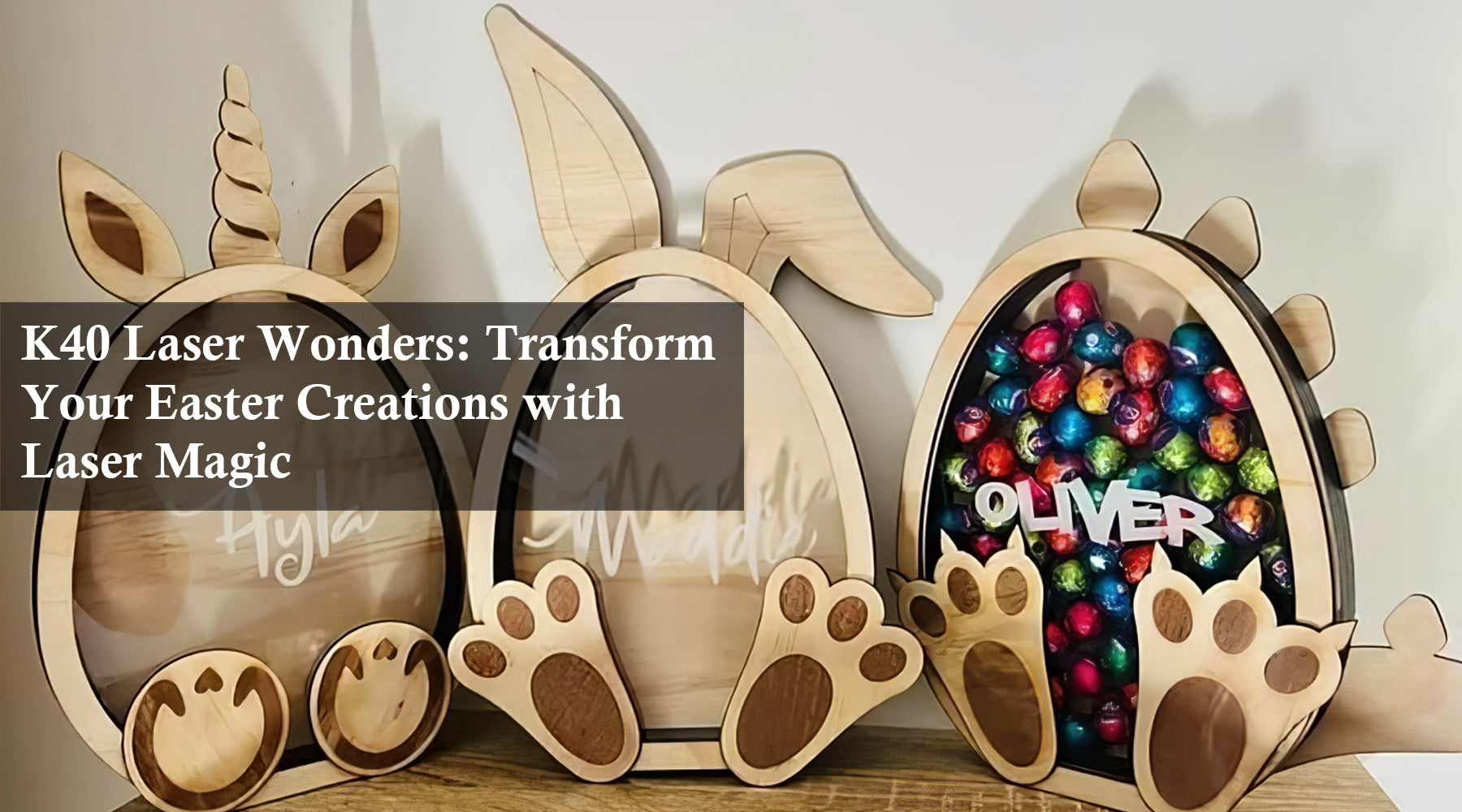 K40 Laser Wonders: Transform Your Easter Creations with Laser Magic