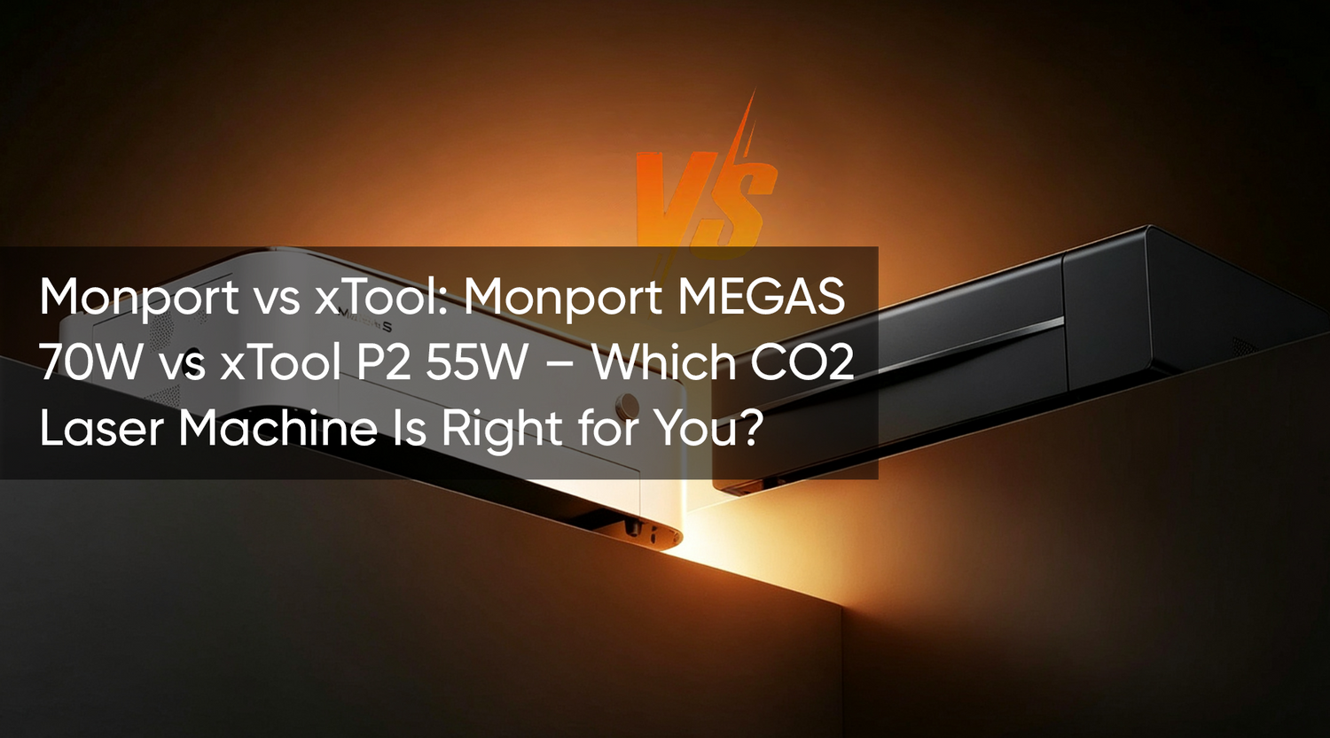 xtool P2s laser cutter vs MEGAS
