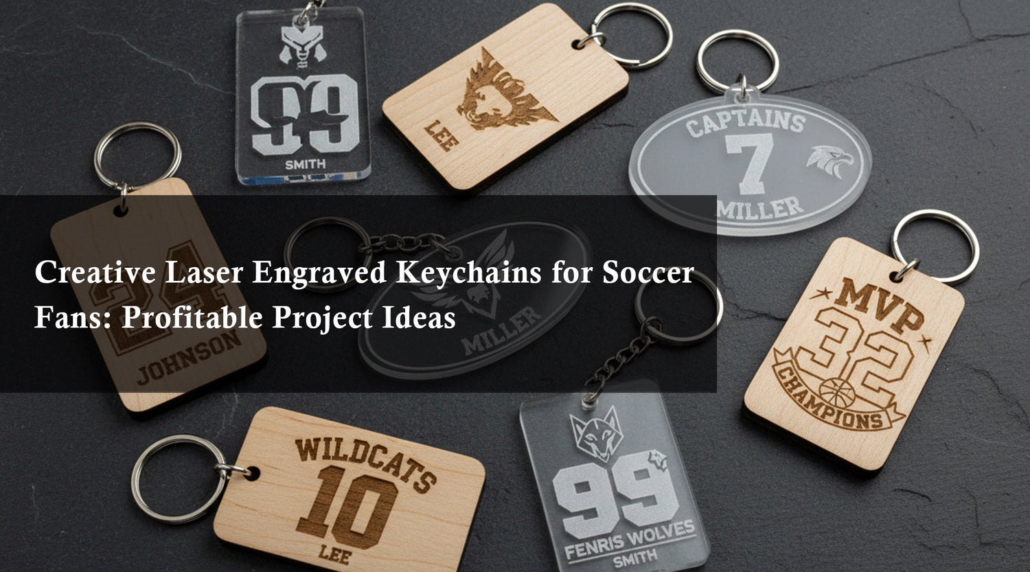 Creative Laser Engraved Keychains for Soccer Fans: Profitable Project Ideas