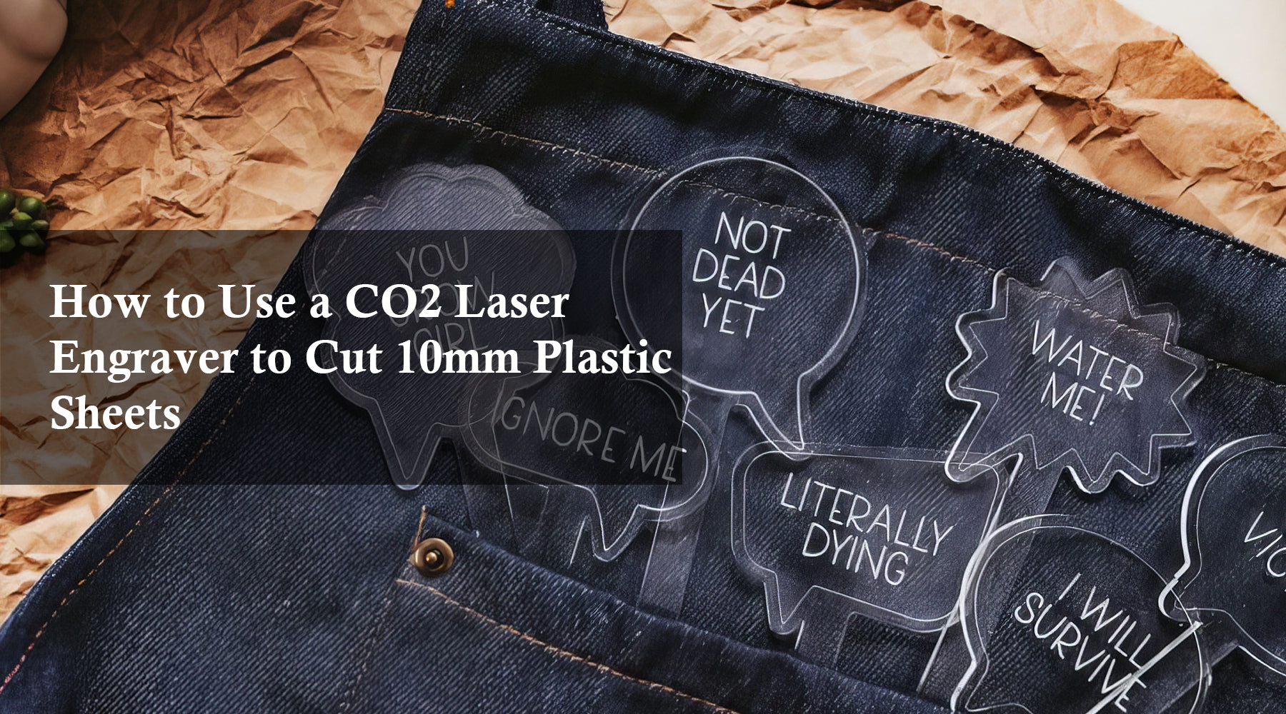 How to Use a CO2 Laser Engraver to Cut 10mm Plastic Sheets