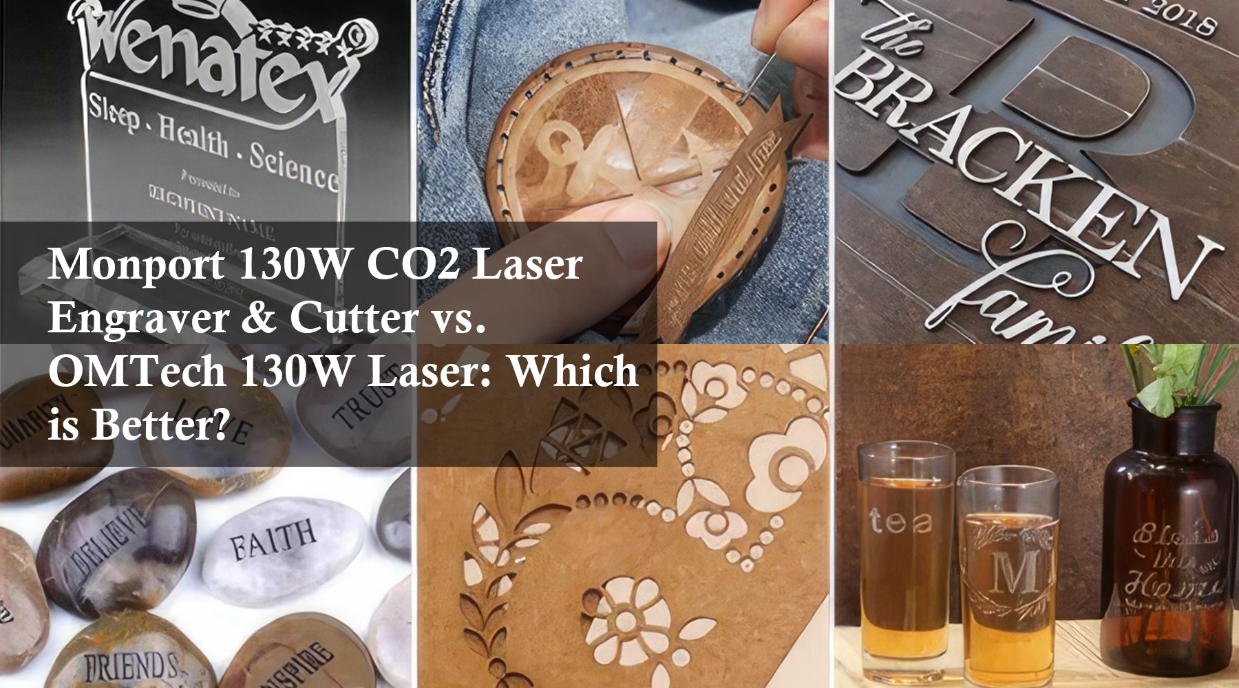 Monport 130W CO2 Laser Engraver & Cutter vs. OMTech 130W Laser: Which is Better?
