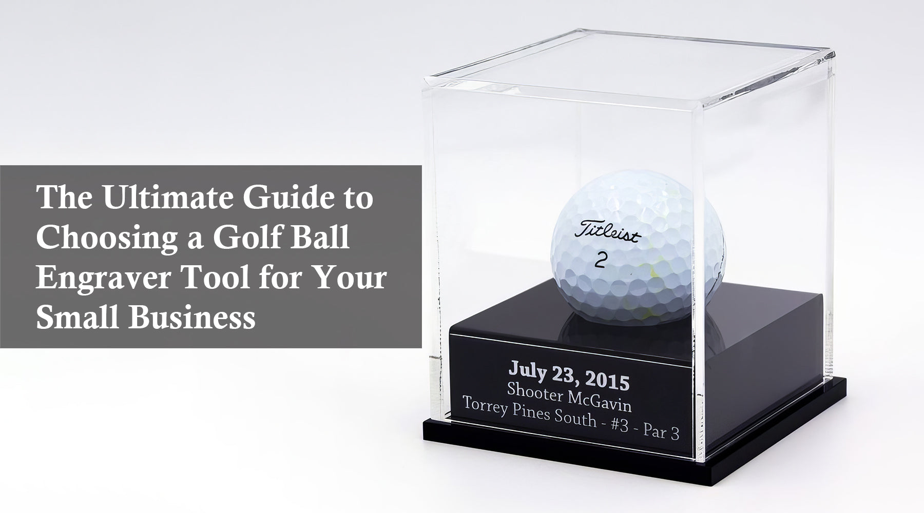 The Ultimate Guide to Choosing a Golf Ball Engraver Tool for Your Small Business