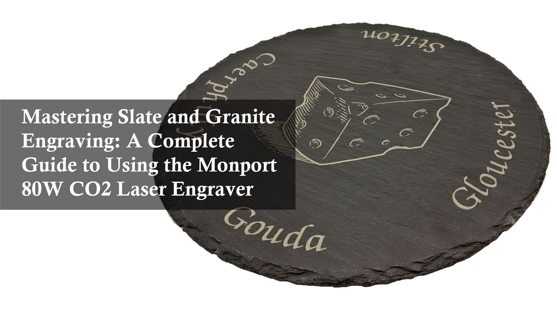 Mastering Slate and Granite Engraving: A Complete Guide to Using the Monport 80W CO2 Laser Engraver