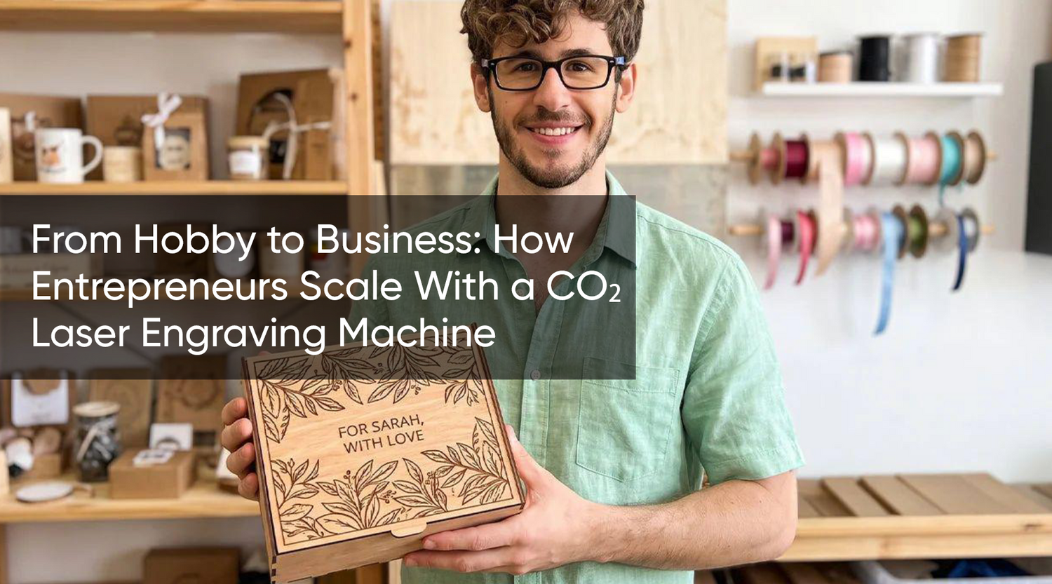 From Hobby to Business: How Entrepreneurs Scale With a CO₂ Laser Engraving Machine