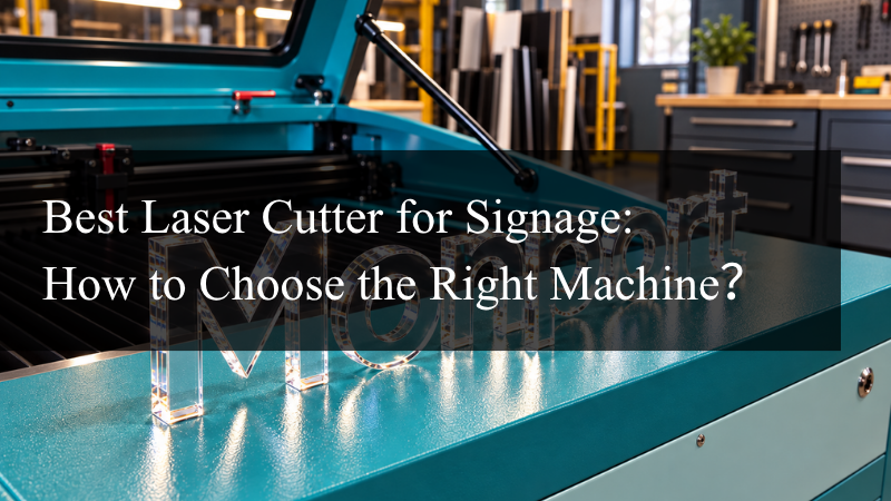 Best Laser Cutter for Signage: How to Choose the Right Machine