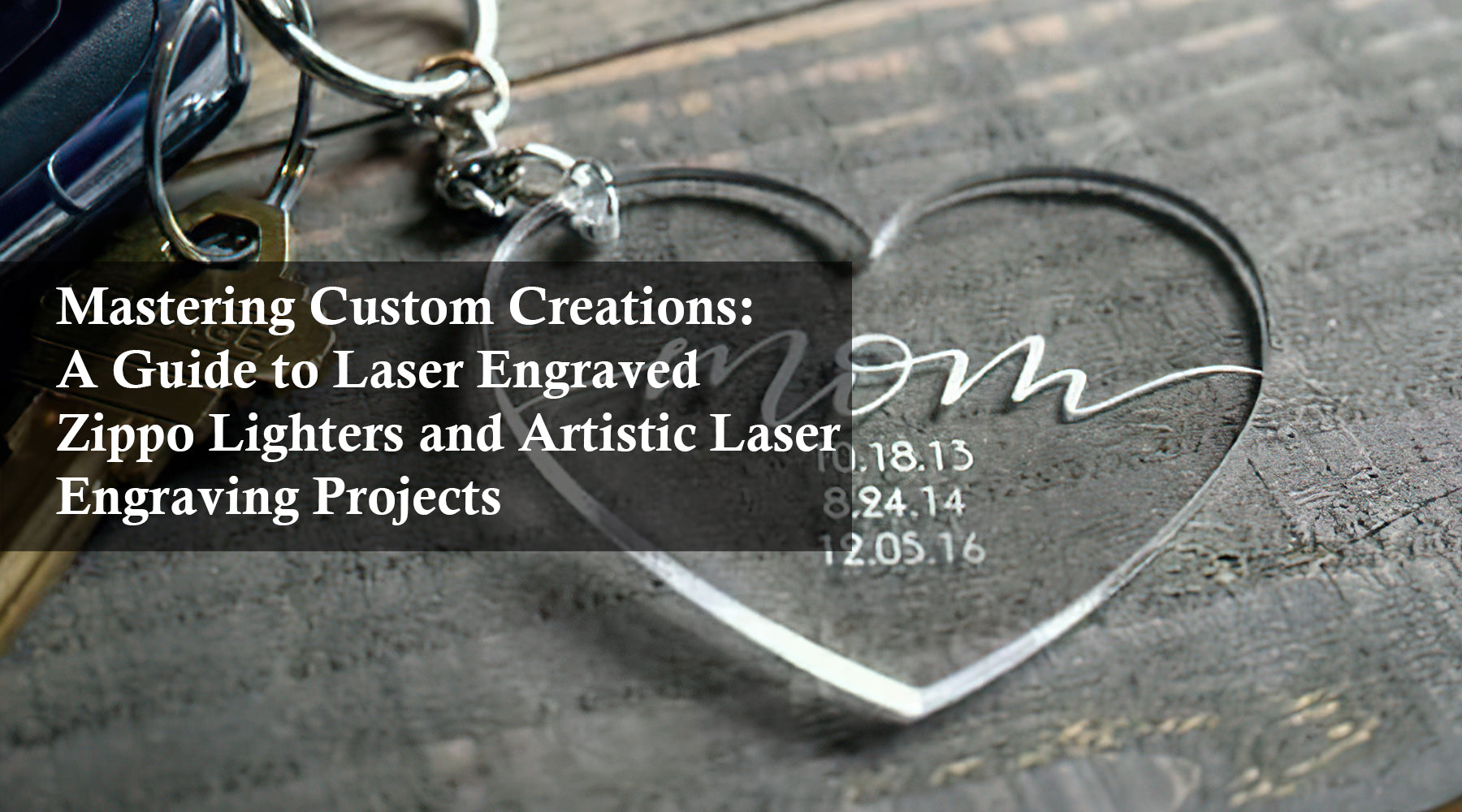 The Ultimate Guide to Creating Stunning Laser Engraved Keyrings with Black Acrylic