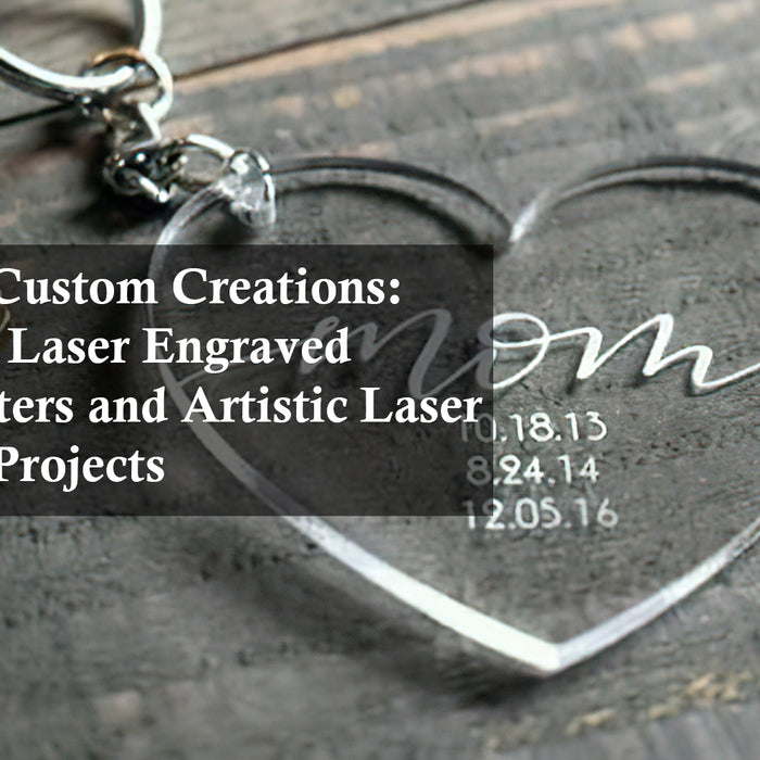 The Ultimate Guide to Creating Stunning Laser Engraved Keyrings with Black Acrylic