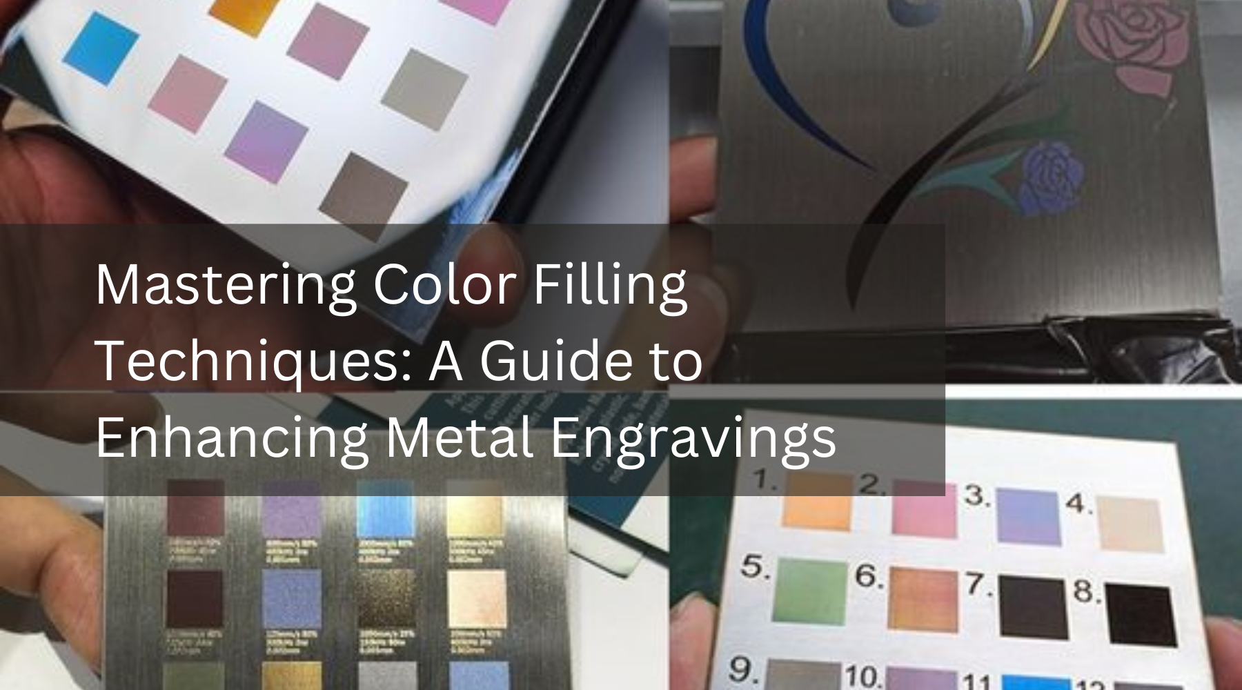 Mastering Color Filling Techniques: A Guide to Enhancing Metal Engravings