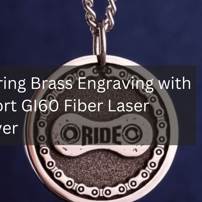 Mastering Brass Engraving with Monport GI60 Fiber Laser Engraver