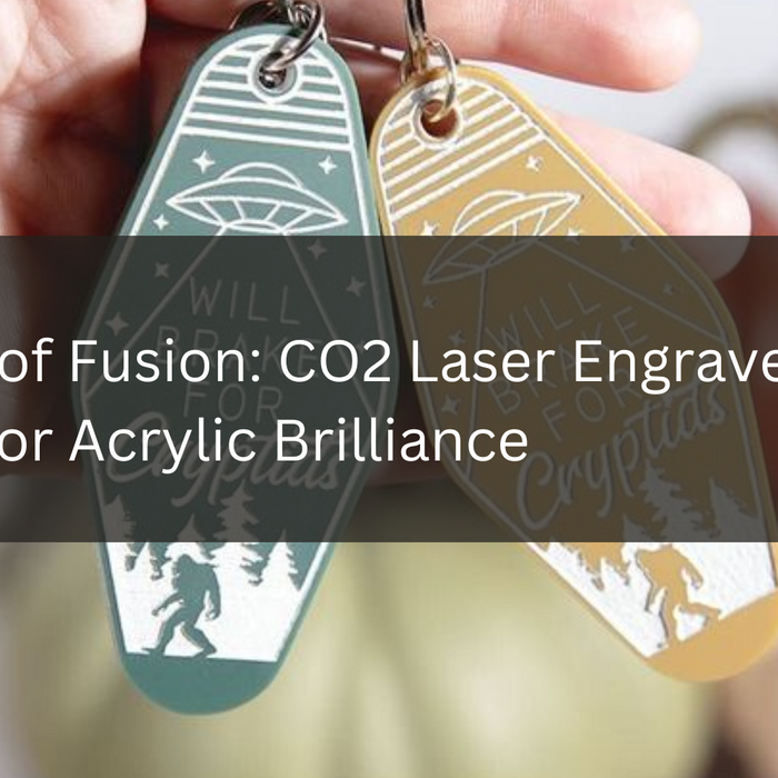 The Art of Fusion: CO2 Laser Engraver Cutter for Acrylic Brilliance